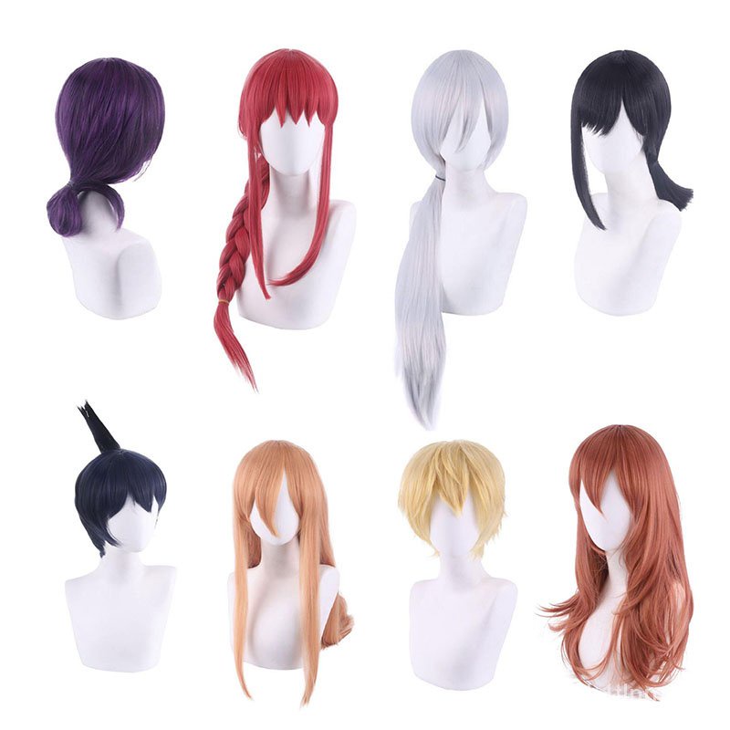 Chainsaw Man Cosplay Wig Makima Denji Quanxi Power Higashiyama Kobeni Hayakawa Aki Reze Angel Devil