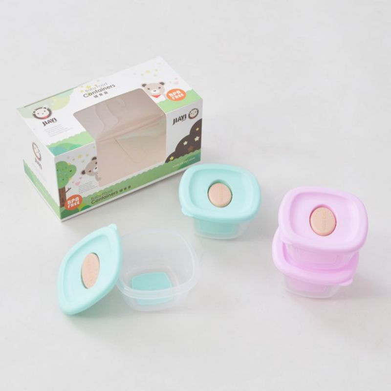 Wadah Kaldu Mpasi 4 in 1 / Baby Food Container / Wadah Mpasi Bayi BPA