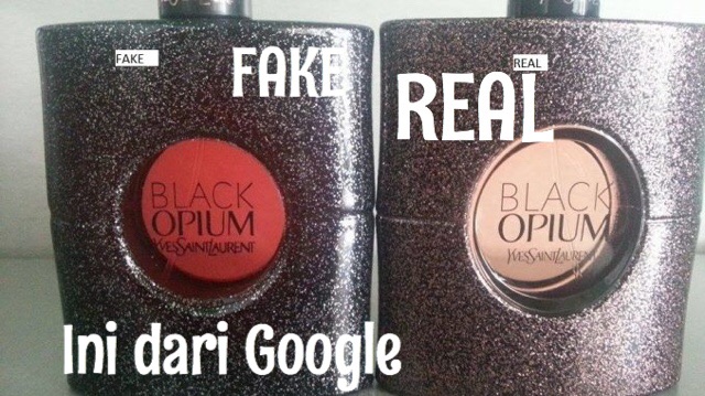 Fake vs Real Black Opium Perfume - Fake vs Original