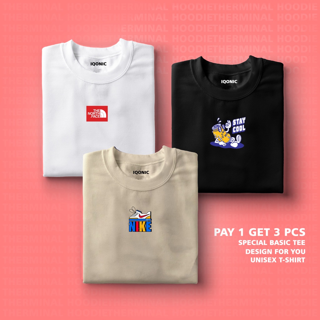 BUY 1 OR 3 PCS ( PROMO COD ) BROTHER STORE / Kaos Distro100% Catoon Combed 30s /ArticelBSTN