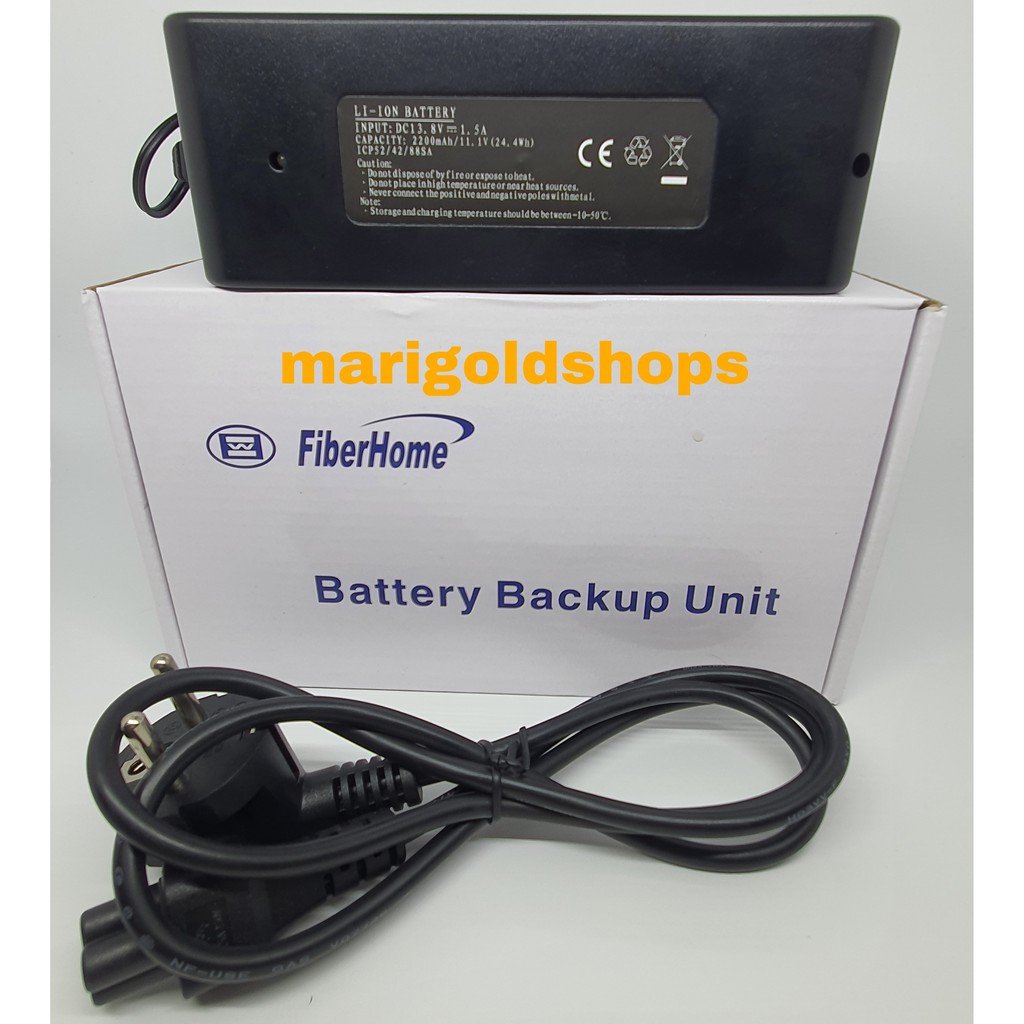 Battery Backup Unit Fiberhome Model RD1381500 Untuk ONT/ROUTER/MODEM