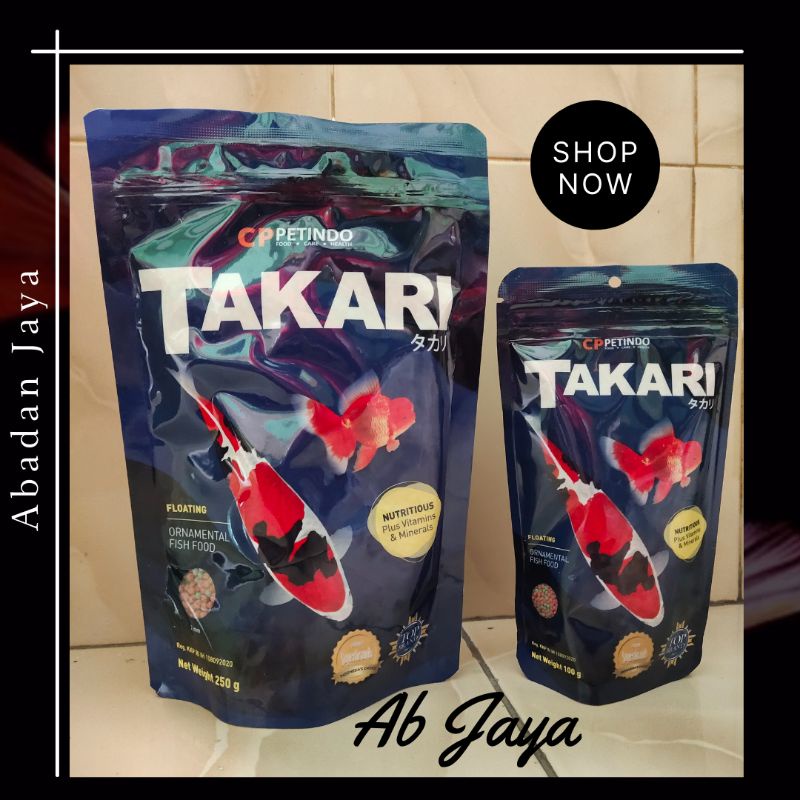 PAKAN IKAN TAKARI