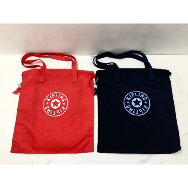 Kipling new Hip Hurray foldable tote bag totebag tas original authentic asli