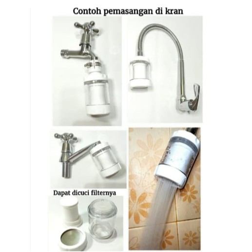 COD ALAT PENJERNIH AIR WATER HEATER ALAT PENYARING KOTORAN DAN BAU SARINGAN KRAN AIR SARINGAN FILTER AIR SERBA GUNA COCOK SEMUA JENIS KRAN WATER FILTER SARINGAN AIR PROMO SALE REFIL PENYARING KOTORAN KRAN DAPUR DAN KAMAR MANDI