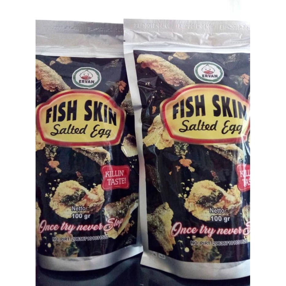 

Ervan Salted Egg Fish Skin ~ kp293