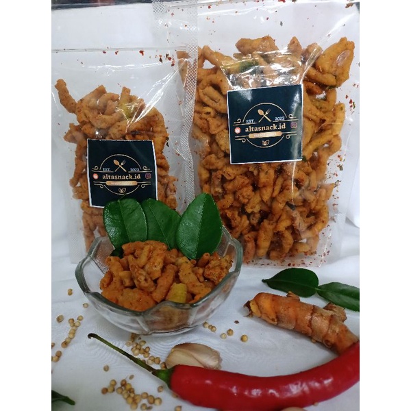 

USUS CRISPY | ORIGINAL/PEDAS DAUN JERUK | KERIPIK USUS