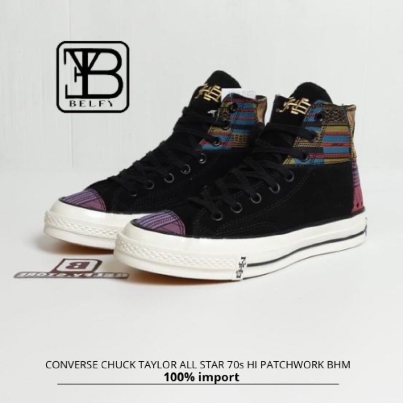 CONVERSE CHUCK TAYLOR ALL STAR 70s HI PATCHWORK BHM