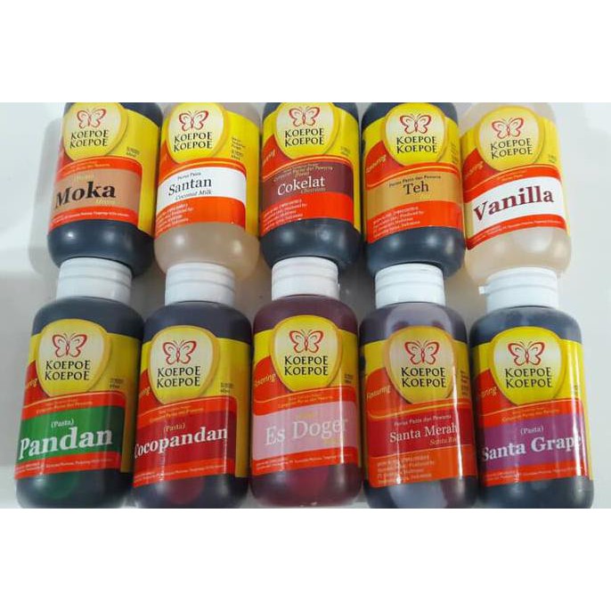 

Toko-Bahan-Kue- Pasta Koepoe Koepoe Rasa Santa Grape 60Ml/ 60 Ml Perisa / Flavoring -Terlengkap-