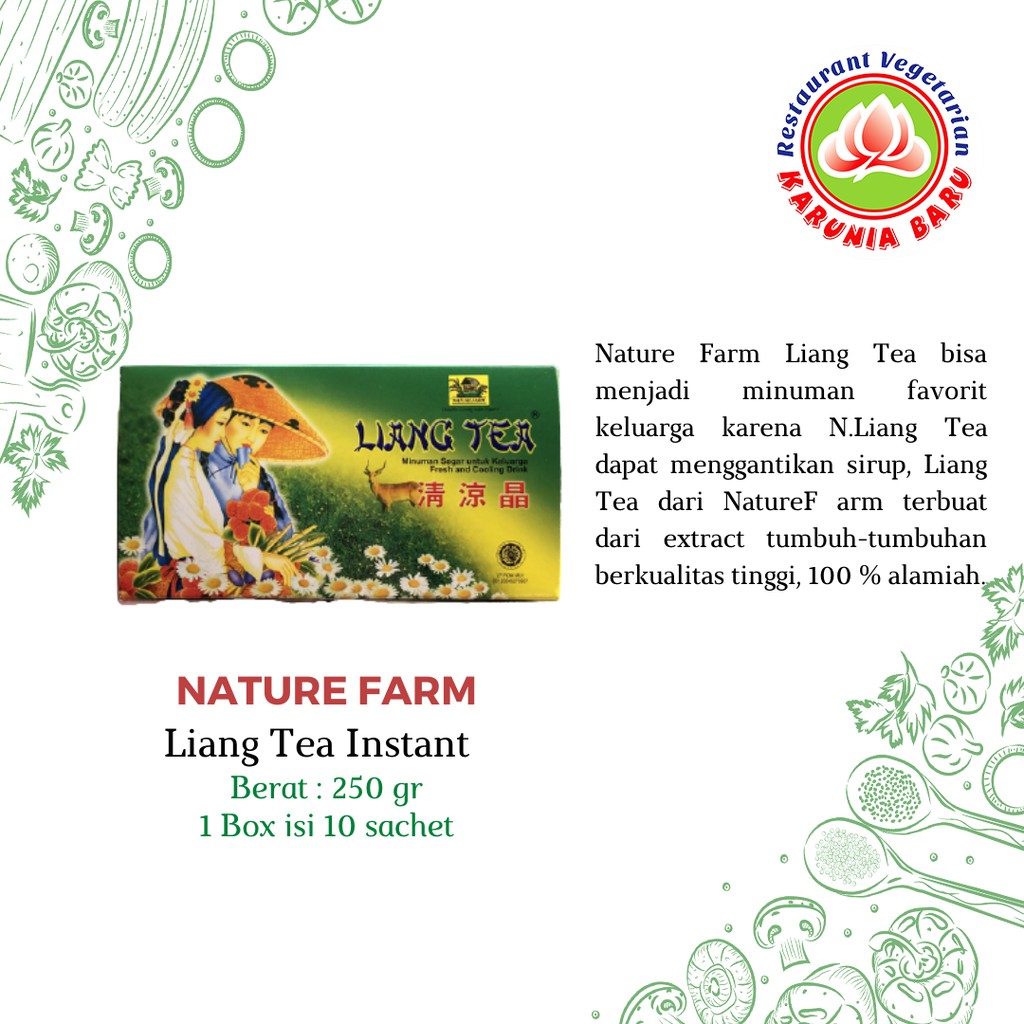 

Nature Farm Liang Tea Instant/Liang Teh 250 gr