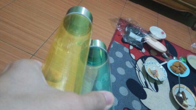 [disiniaja] [h20bening] Botol Minum H2o Transparant / Botol Minum H2o Bening