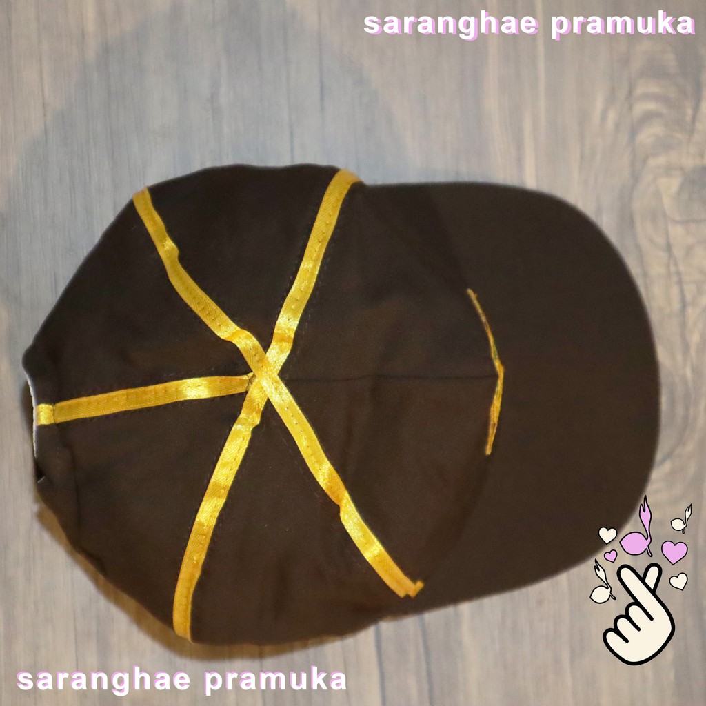 Topi Siaga Pramuka SD Sekolah Bordir Berkualitas