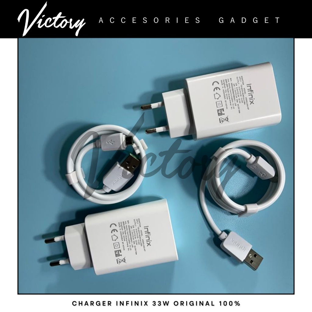 VICTORY2020 CHARGER INFINIX 33W ORIGINAL FAST CHARGING CASAN INFINIX