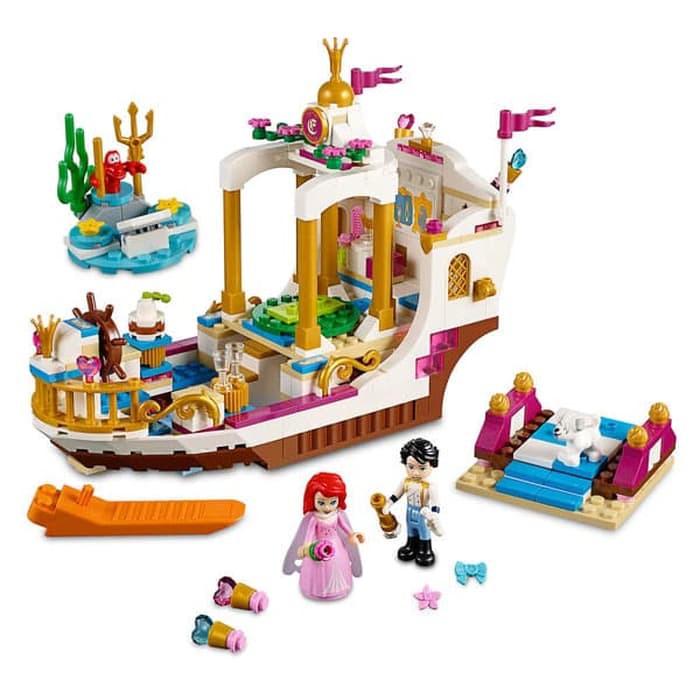 MAINAN ANAK BRICK SY 987 PRINCESS PERAHU BOAT BRICK SY987