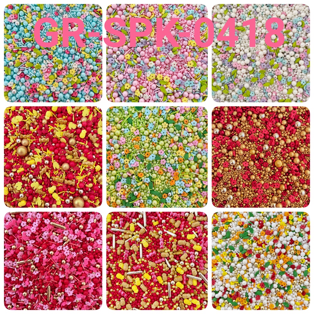 

GR-SPK-0418 Sprinkles 1 kg paskah kiloan natal valentine imlek hati yamama baking grosir murah sprinkles cake dekorasi mutiara trimit decoration story sprinklestory sprinklesstory sprinkle story yamama baking