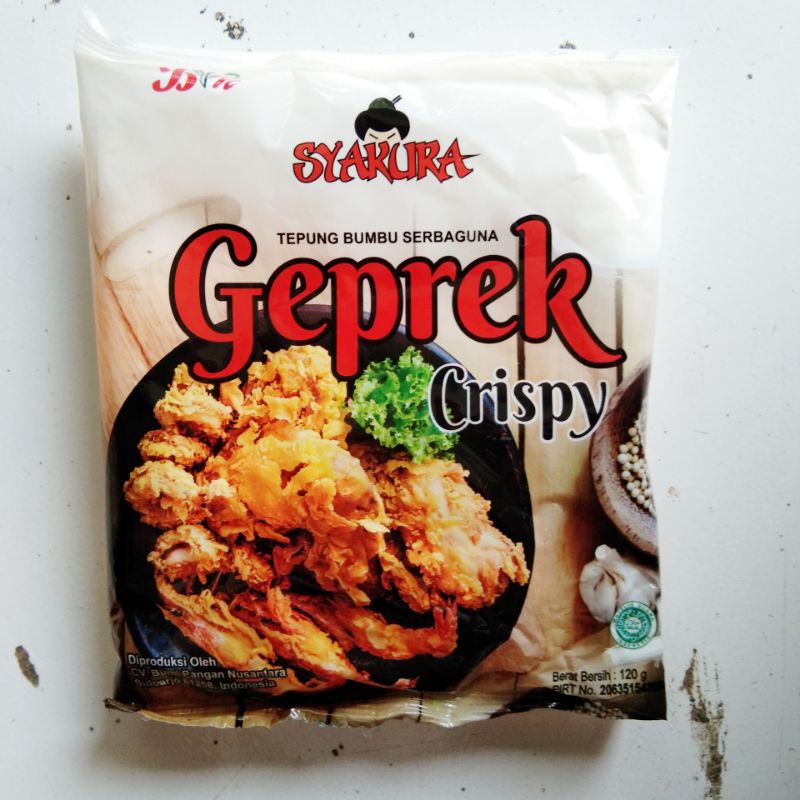 

Tepung geprek syakura (beli 10 harga grosir)