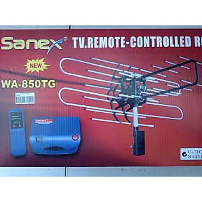 Antena TV Sanex WA-850TG dengan Remote Kontrol