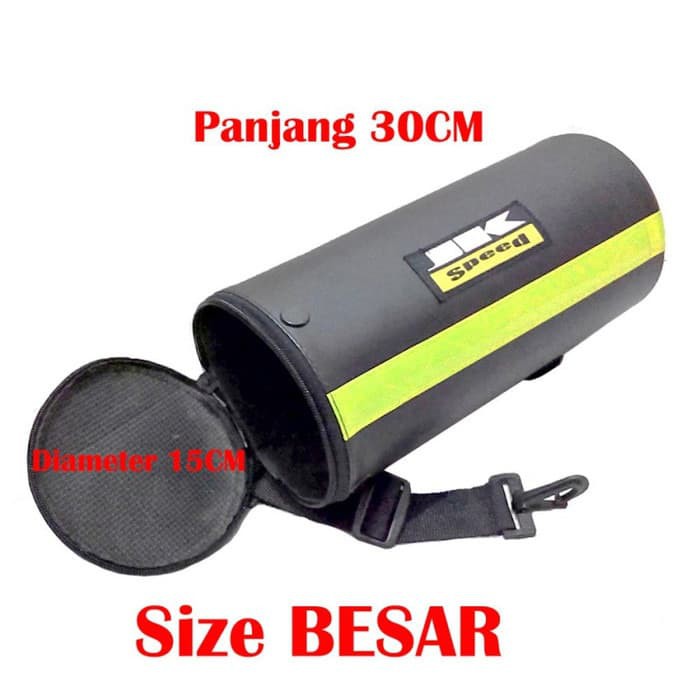 Tabung JK Speed Kecil Jumbo/Tas Penyimpanan Barang Bagasi Motor/Tas Tabung Behel Motor