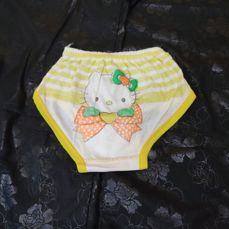 [3pcs] CELANA DALAM ANAK PEREMPUAN / CD /CANCUT ANAK PEREMPUAN MOTIF KITTY MURAH Usia 4-5TH