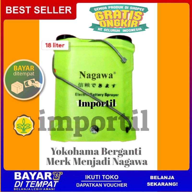 Tangki Sprayer Elektrik 16 Liter - Alat Semprot Pertanian Otomatis Isi Ulang