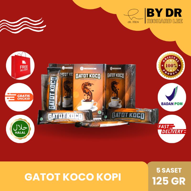 KOPI GATOT KOCO | kopi kuat | penambah stamina | obat kuat by athena dr richard lee dr hen