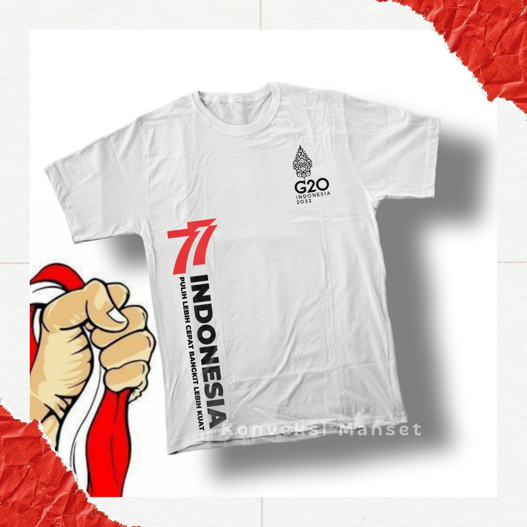 KAOS TUJUH BELASAN KAOS HUT RI EDISI KEMERDEKAAN KAOS DISTRO