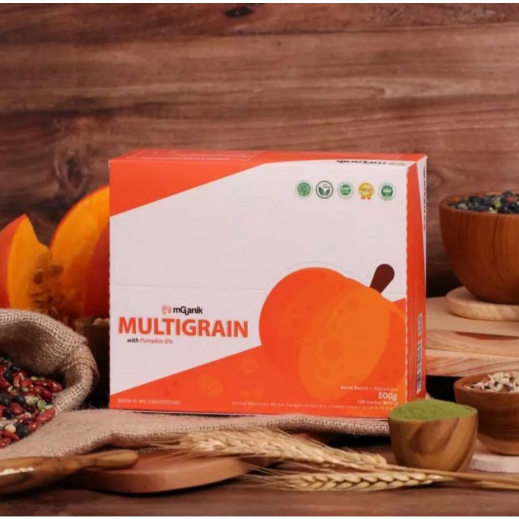 

mGanik m ganik Multigrain 1 Box isi 20 Sachet - Obat Herbal Diabetes dan Kolesterol