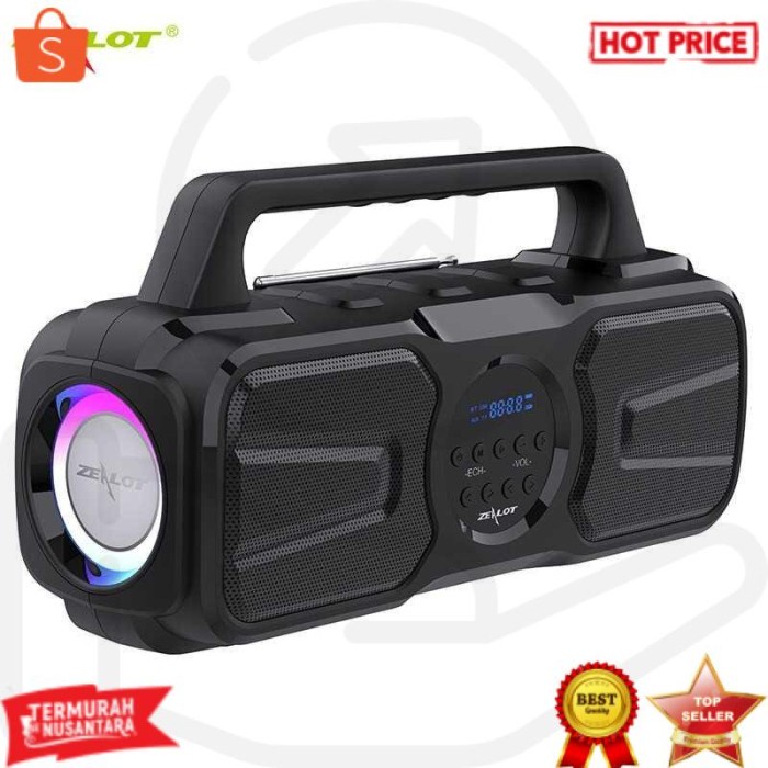 Zealot Portable Bluetooth Speaker Solar Power 20W - P2