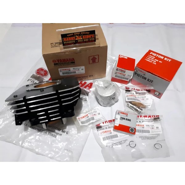 Blok RX King YP1 YP2 Komplit Piston Set Kit RX King Ori Yamaha