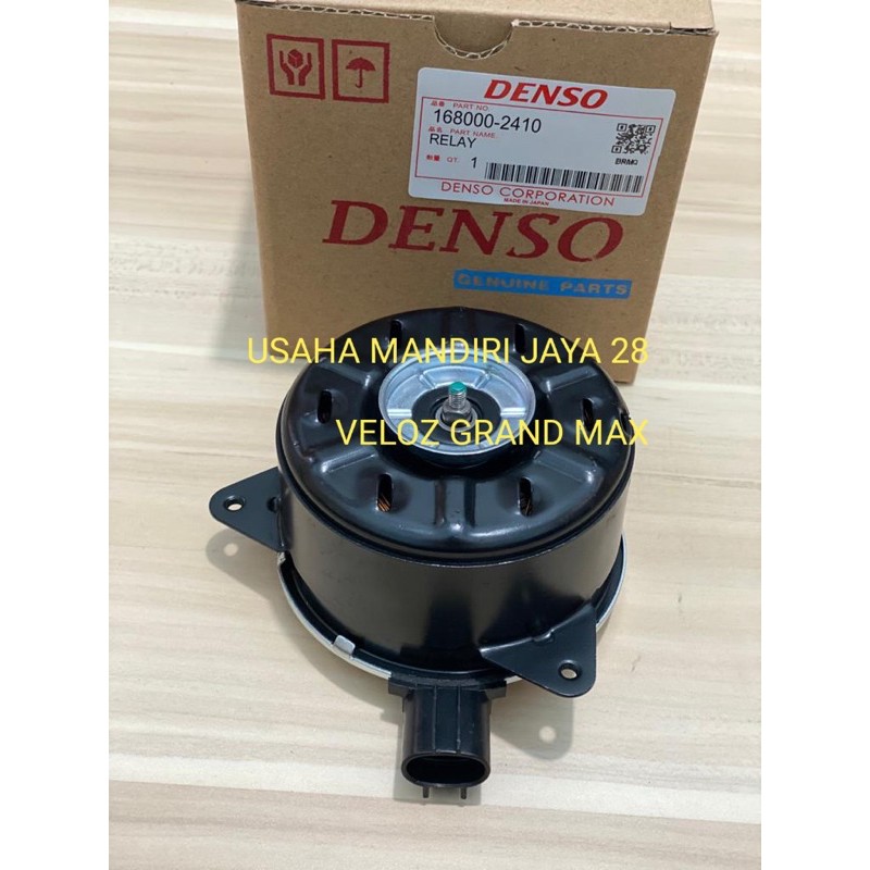 MOTOR FAN RADIATOR AVANZA VELOZ-GRAND MAX DENSO 16800-2410 ORI