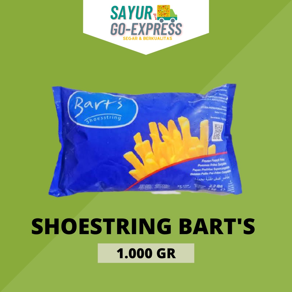 

shoestring bart barts 1kg 1000gr