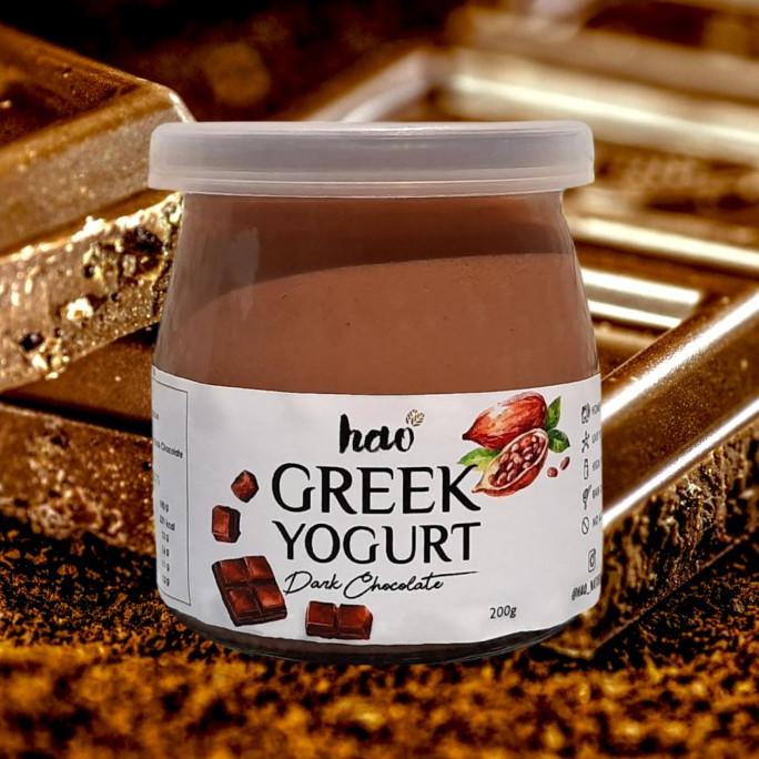 

(BISA COD) Hao Greek Yogurt DARK CHOCOLATE (Live Active Probiotics Yoghurt) LIMITED EDITION Kode 708