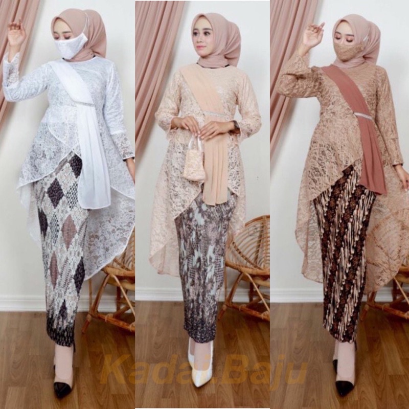 Tunik Kebaya brokat / Kebaya wisuda dan pernikahan / Kebaya favorite