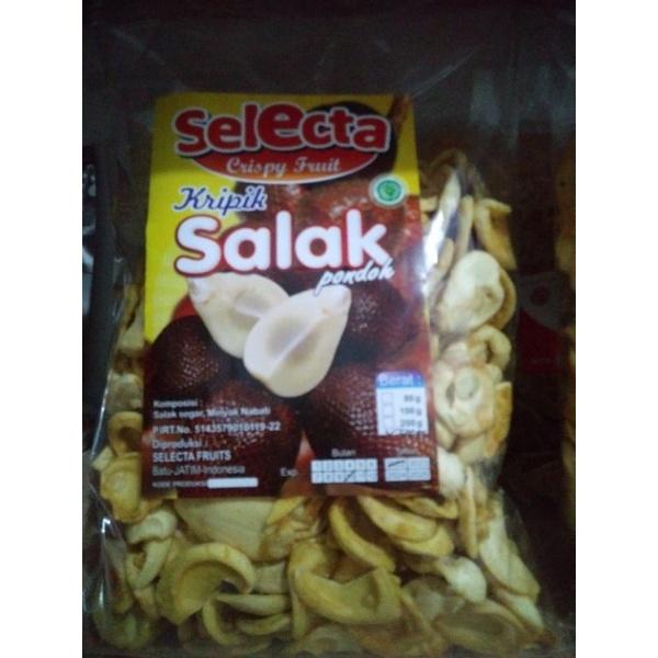 

Keripik Salak Selecta Crispy Fruit 500gr