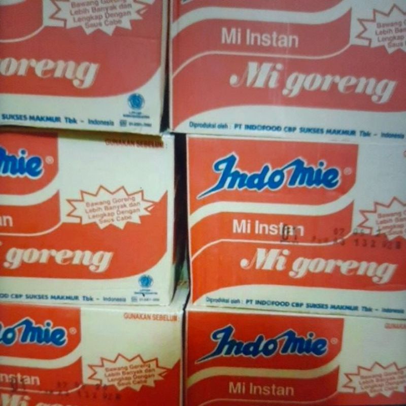 

indomie 1 dus campur isi 10 goreng 10 kari 10 soto medan 10 ayam bawang