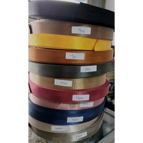 Webbing satin 2.5 cm cm(1 roll)