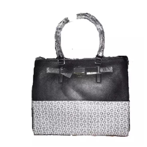 Guess Present Woman Shoulder Bag Black Multi - Tas Wanita Original