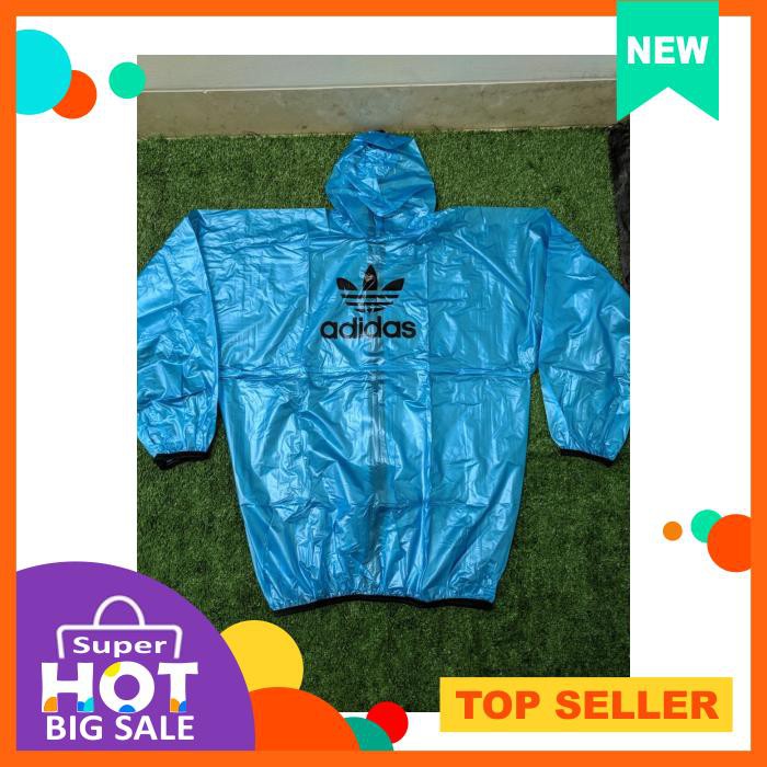 Jaket Jas Hujan Nike Adidas