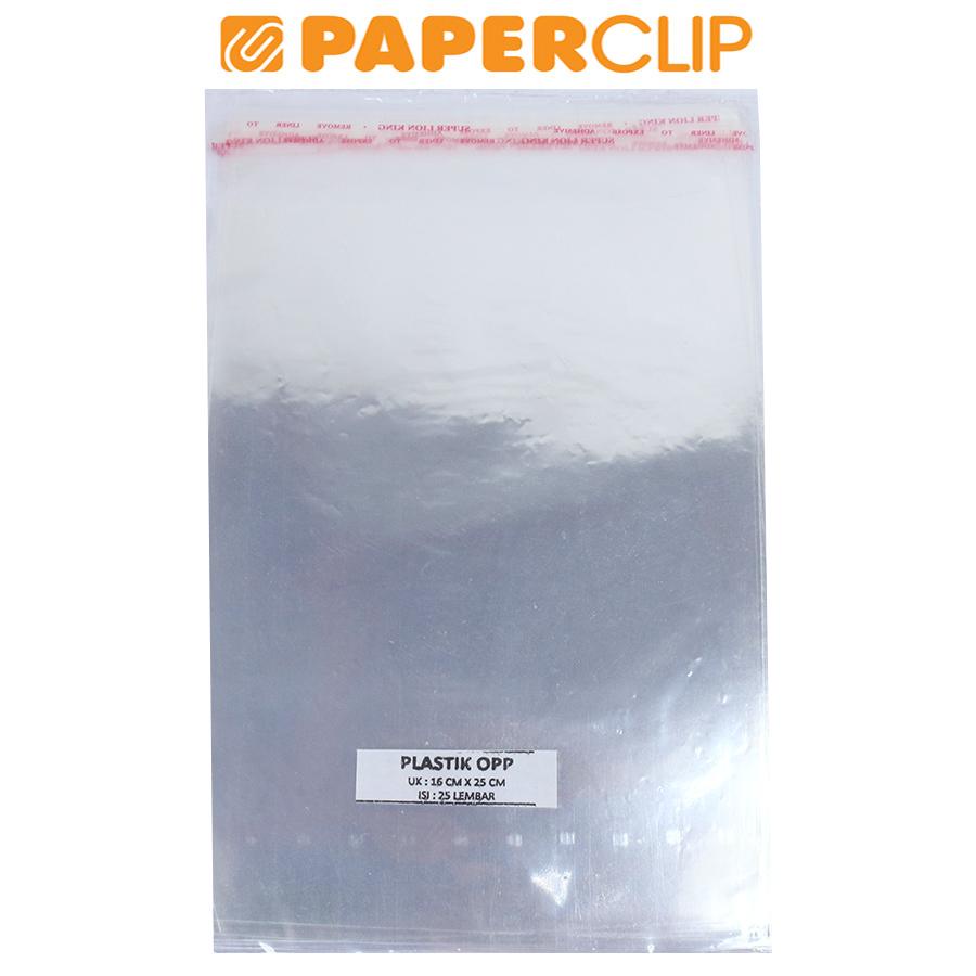 PLASTIK OPP 16X25 ISI 25