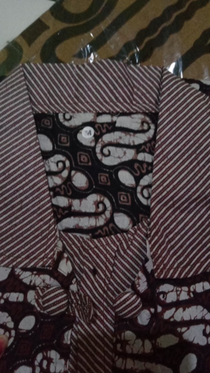 Ada Jumbo Blouse Batik Collata Blus Wanita Kancing Depan Katun Seragam Modern Premium Exclusive