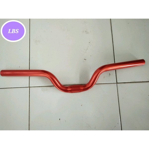 STANG FIXIE RED CHROME STANDAR l RISEBAR FIXIE STANDAR l HANDLEBAR FIXIE STANDAR