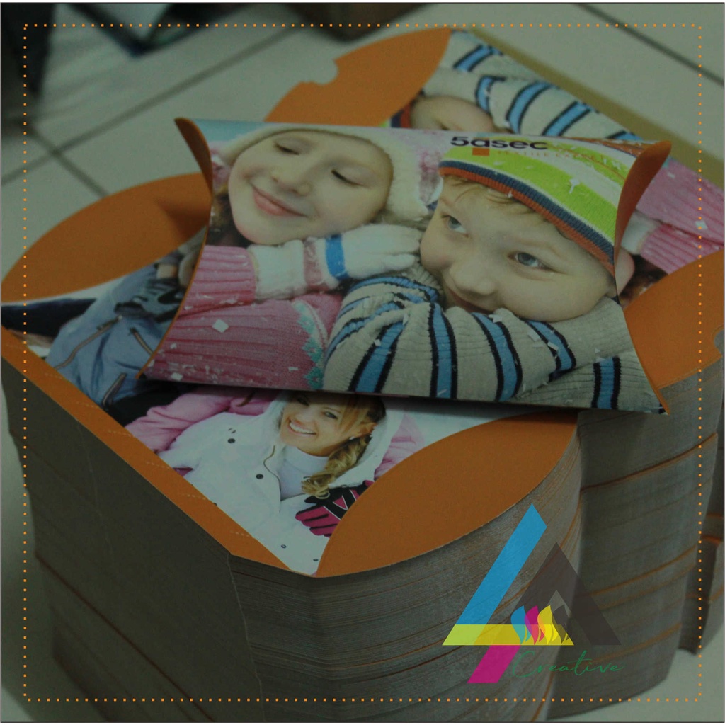 

CETAK PILLOW BOX GIFT BANTAL KOTAK KADO PACKAGING