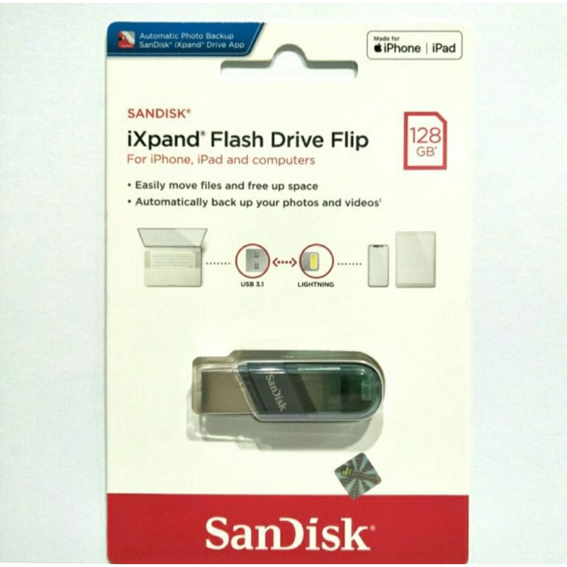 SanDisk iXpand Mini 128GB OTG Flash Drive for iPhone iPad | Shopee