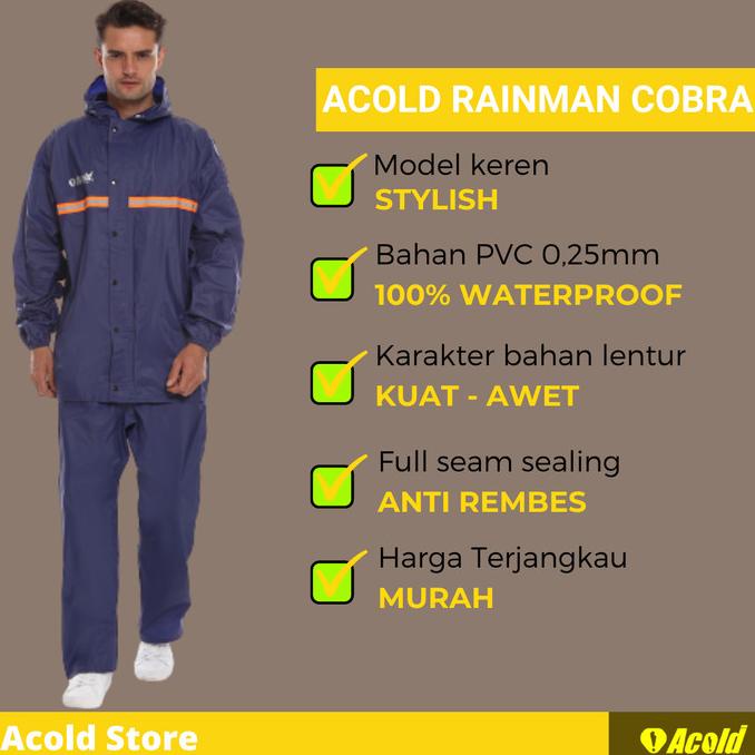 Jas Hujan Acold Rainman cobra