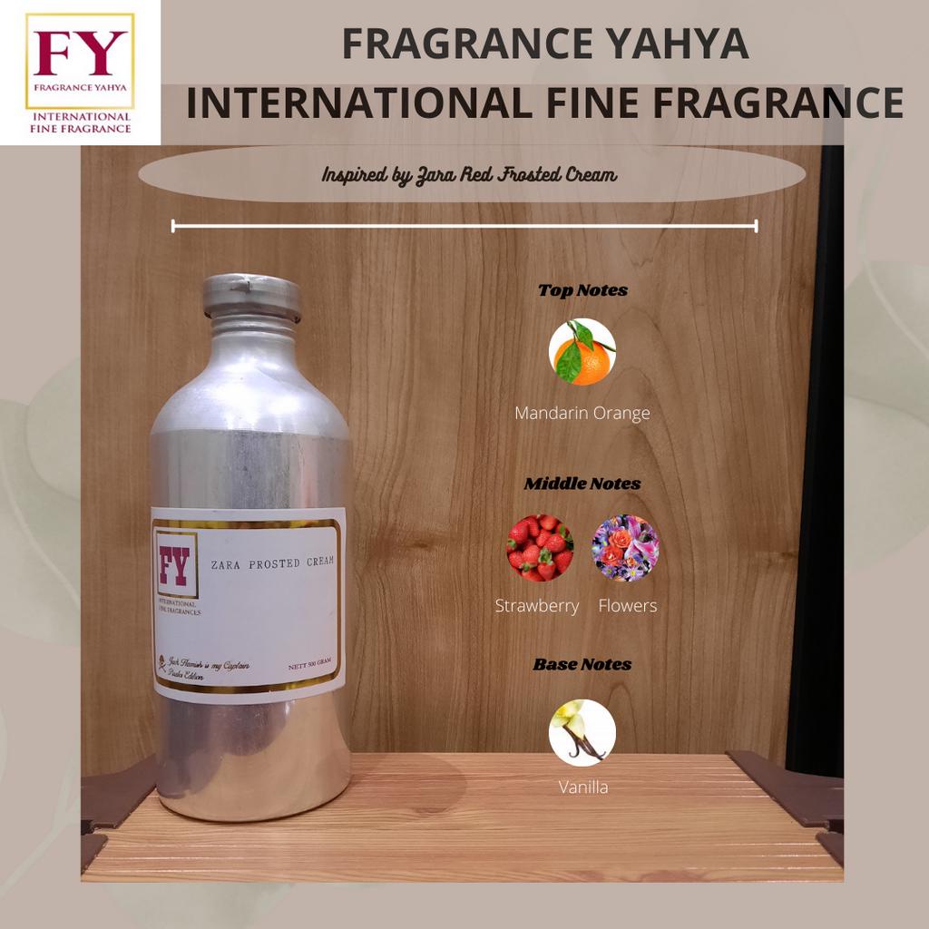 Fragrance Oil (Bibit Parfum) - Zara Frosted Cream – Zara Red Frosted Cream