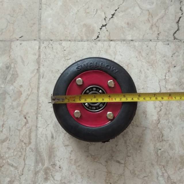 Roda trolley, troly, troli, lorry, lori 6 inch