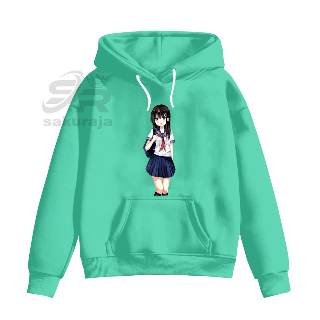 sweater Hoodie anak sakura school model kekinian/bisa COD