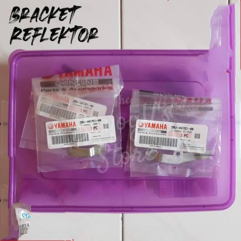 BREKET SAMPING LAMPU DEPAN XRIDE 115 PART ORIGINAL YAMAHA
