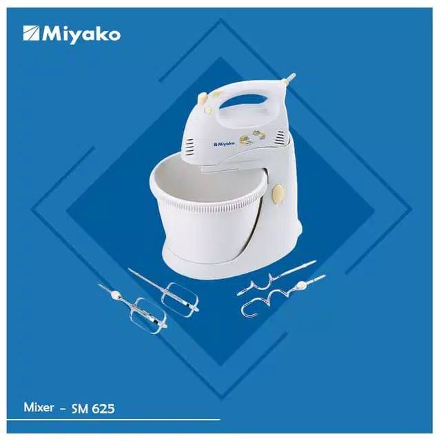 Stand Mixer Miyako SM-625 / Mikser Pengaduk adonan kue berdiri  / Miyako Stand Mixer SM 625