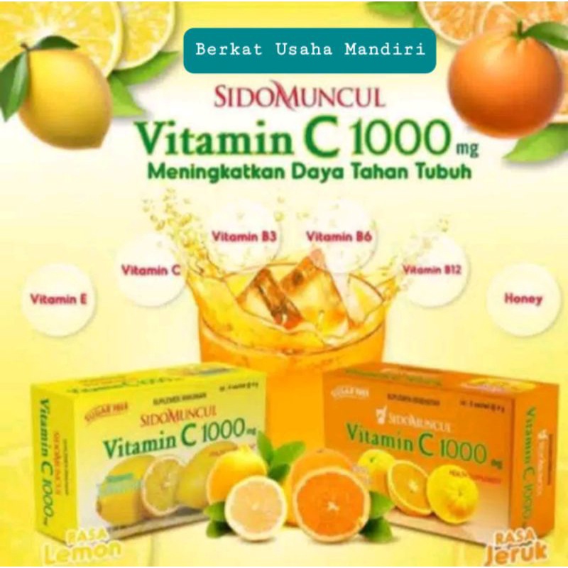 Vitamin C 1000mg isi 6 sachet