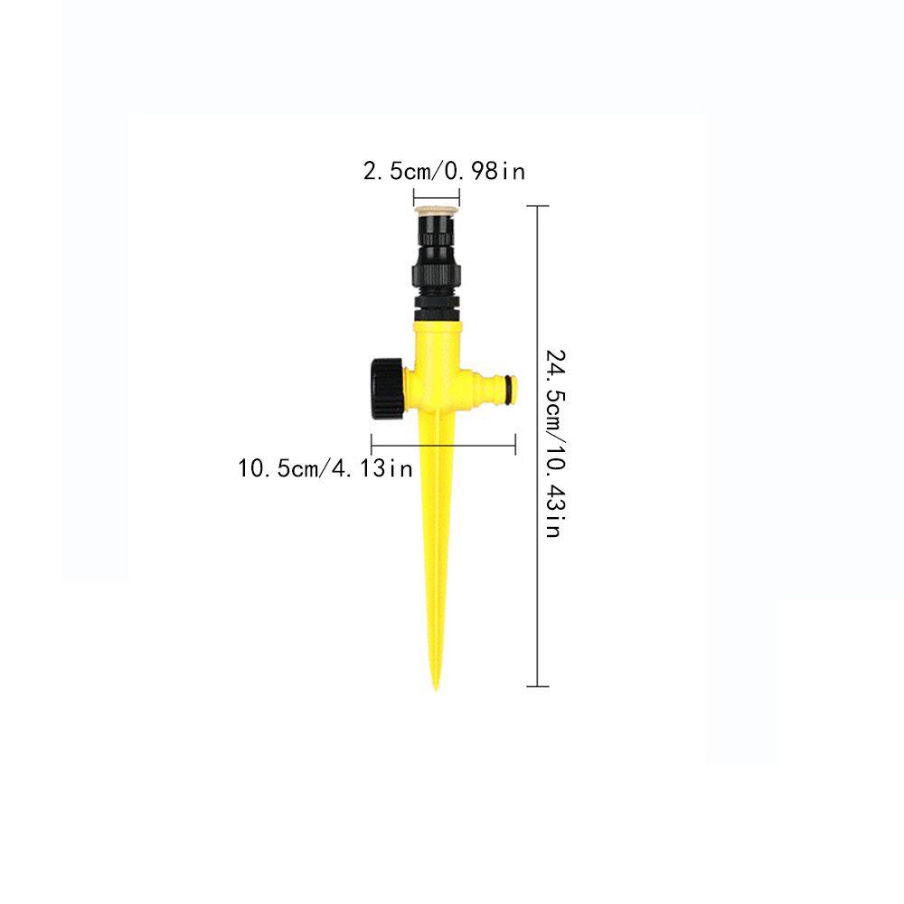 Sprinkler Agustina Tahan Penuaan Bisa Disambung Seri Pelindung Sinar Matahari360° Alat Penyiram Adjustable